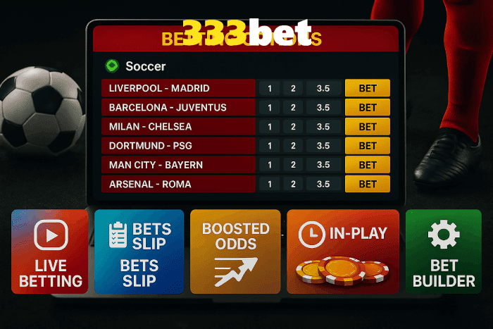 333BET apostas esportivas online