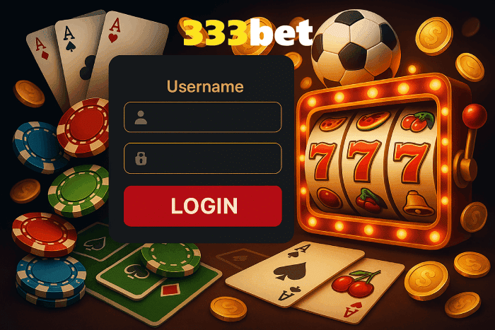 Acessar conta no Cassino 333BET Brasil